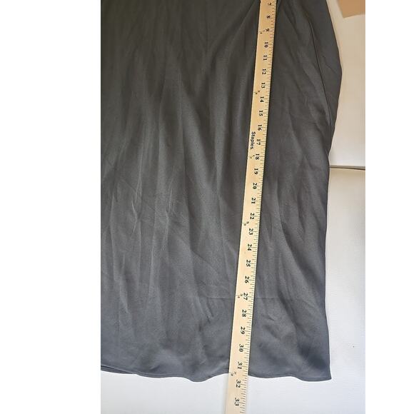 NWT Halogen Plus XL Skirt Gray Business Casual Office Fall Winter Midi Swing - Picture 6 of 6